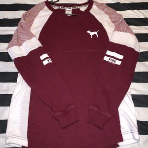 PINK Long sleeve tee